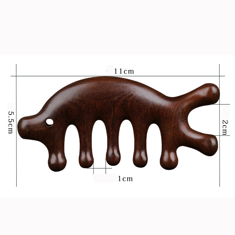 Five Teeth Meridian Comb