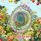 3D Rotating Colorful Wind Chimes