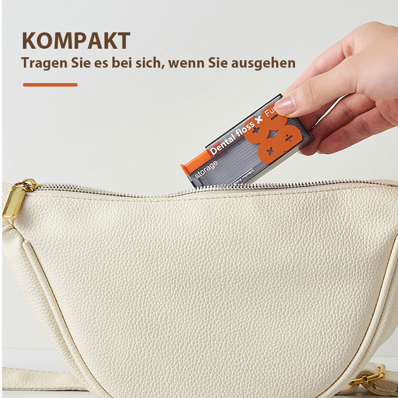 Tragbare automatische Zahnseidebox