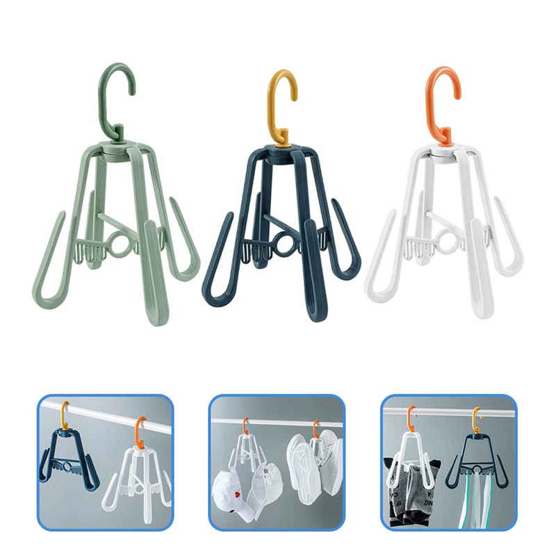 Rotatable Folding Shoe Drying Rack