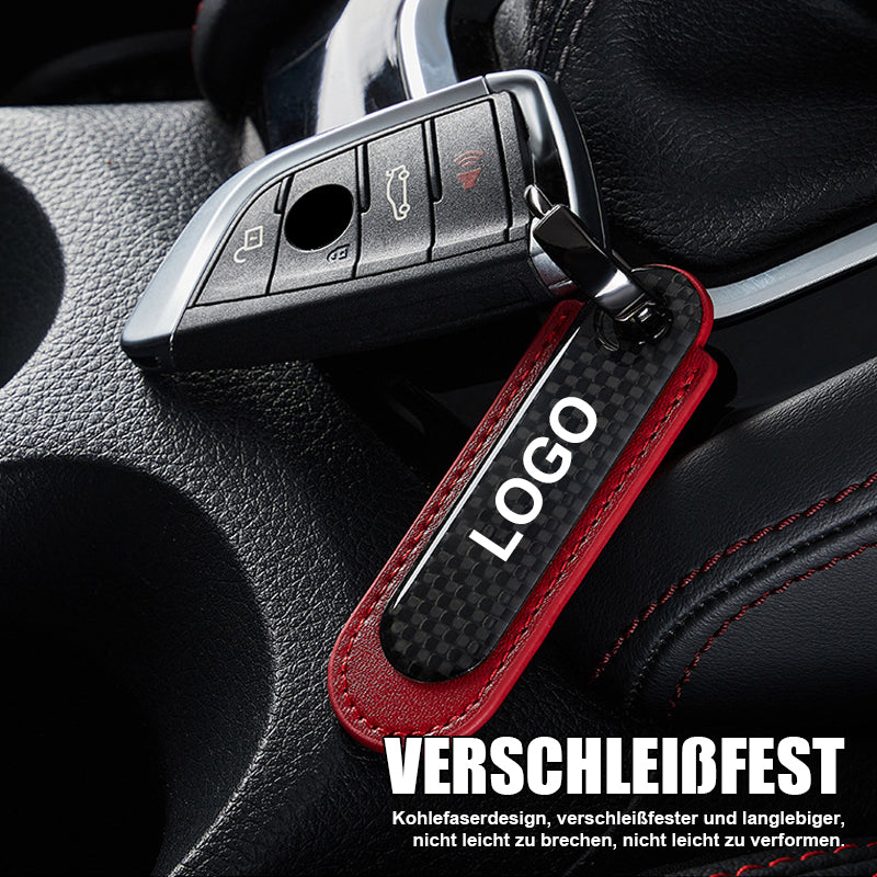 Auto-Schlüsselanhänger aus Kohlefaser/carbon fiber car keychain