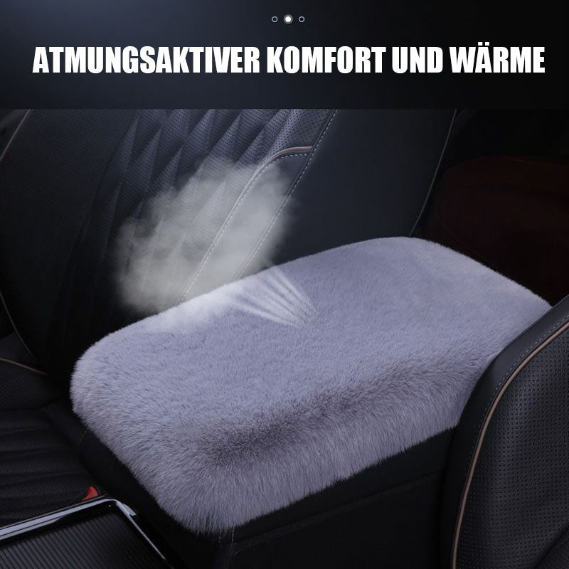 Nachgeahmter Rex-Kaninchen-Plüschbezug Für Die Mittelarmlehne Des Autos/Car Armrest Plush Cover