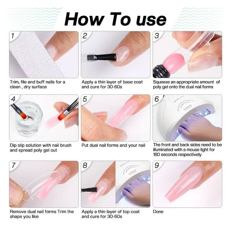 7 Piece Nail Art Set