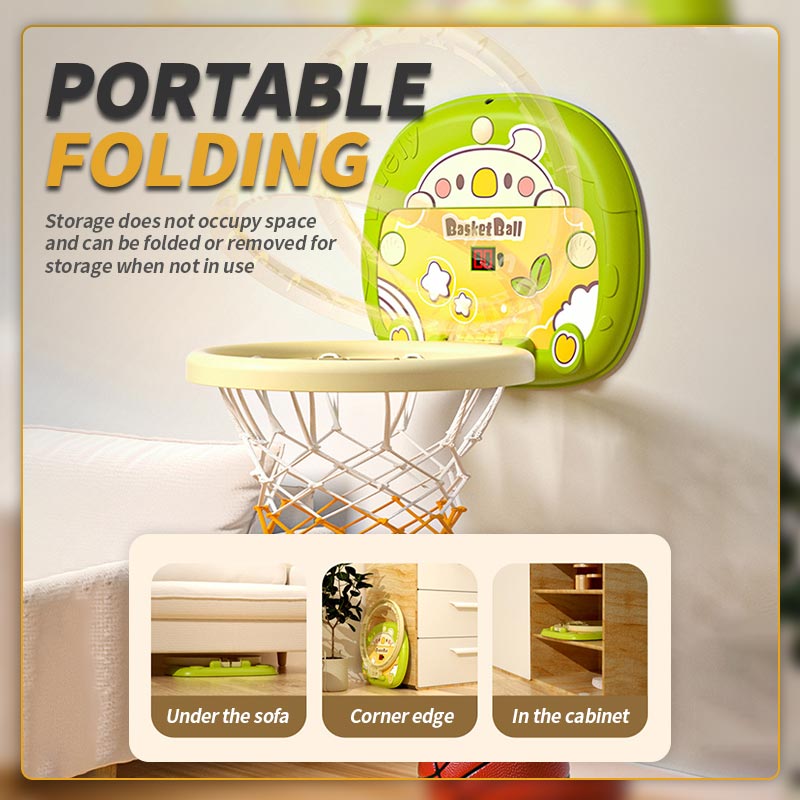 Indoor Hanging Scoring Children'S Basketball Hoop