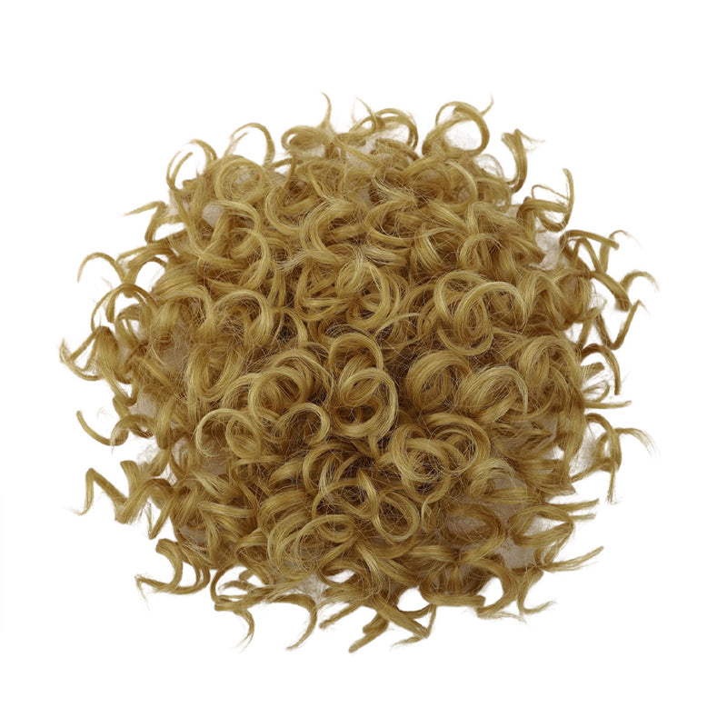 Luźny, Krótki, Kręcony Kok Z Elastycznym Sznurkiem/High temperature silk curly wig