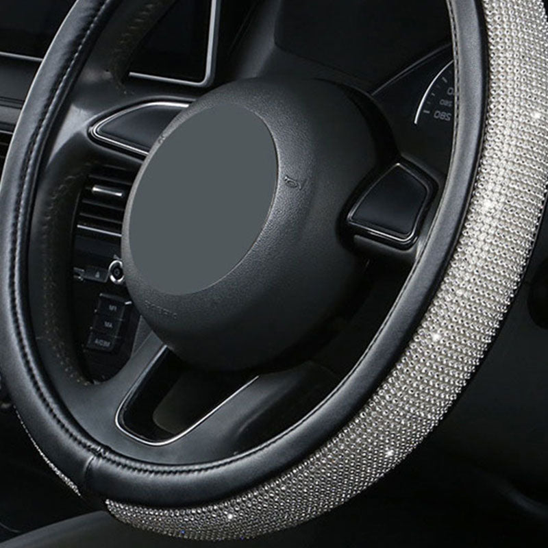 Diamond Car Steering Wheel Cover