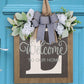 Wooden Letter Front Door Decoration Hanging Sign