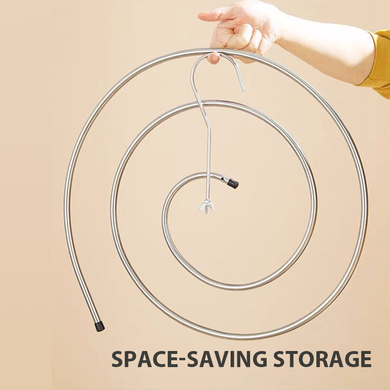 Quilt Drying Artifact - Spiral Clothes Hanger