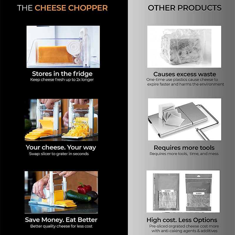 Cheese Chopper 4-in-1