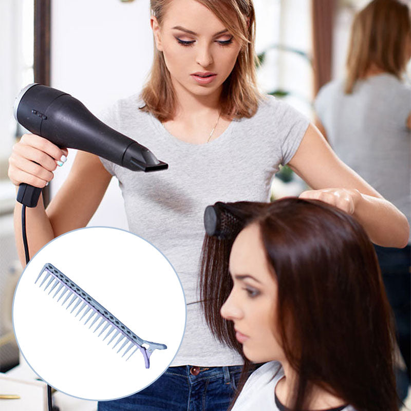 2 in 1 Hairdressing Comb Clip