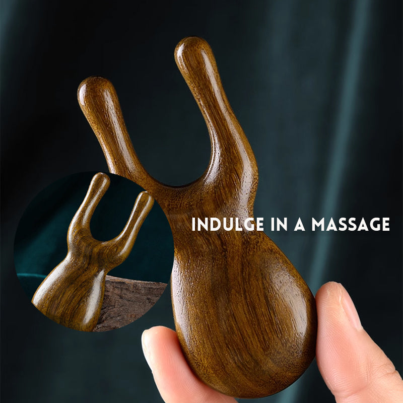 Frog Eye Sandalwood Massage Comb