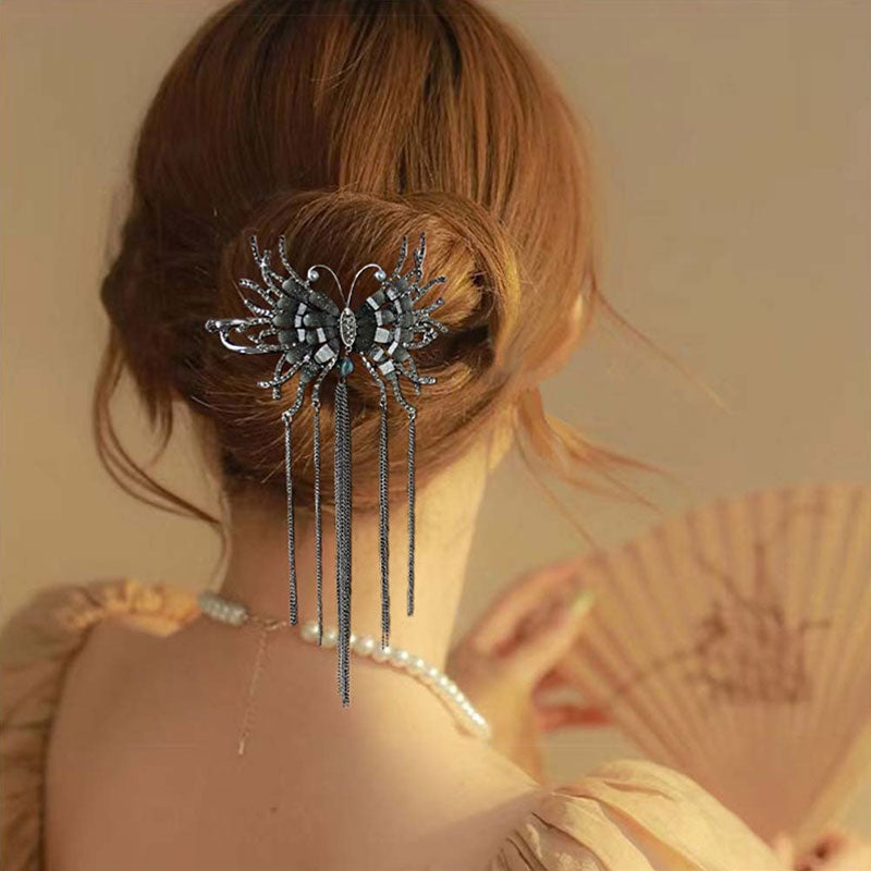 Long Tassel Head Buckle Grab