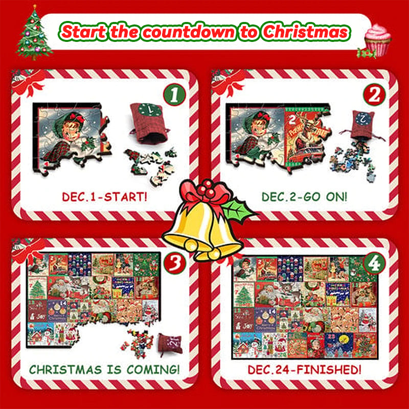 🎄Christmas Hot Sale🔥24-Box Puzzle Surprise Blind Box
