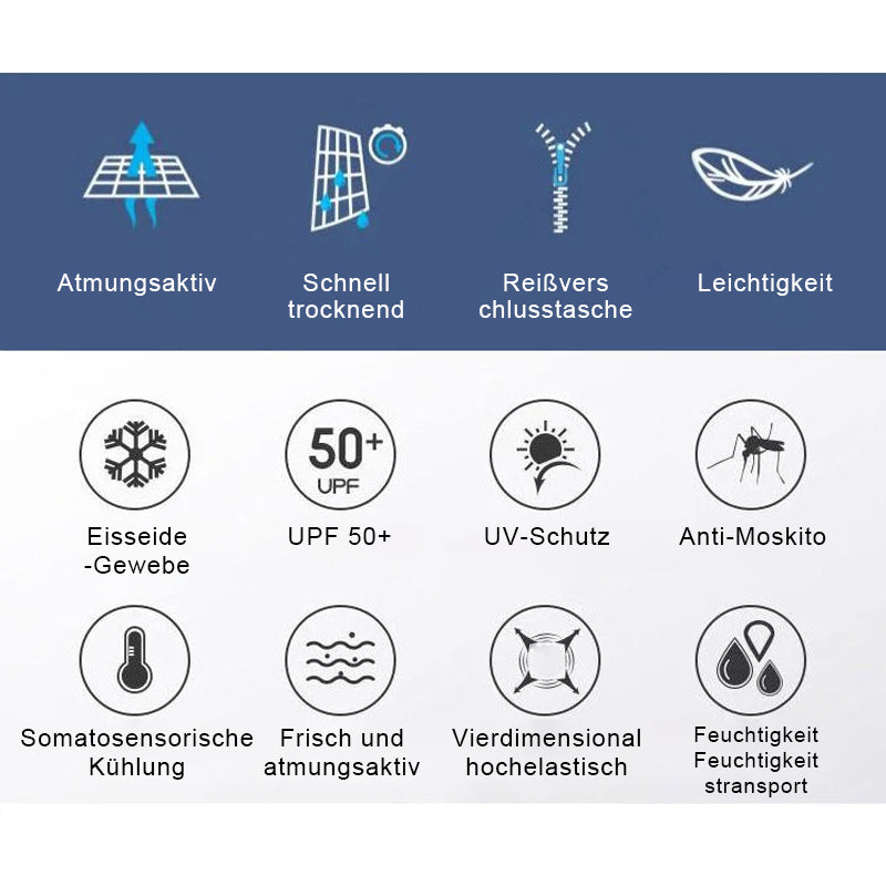 Neue All-Match-Freizeithose für Herren aus Eisseide/New men's ice silk all-match casual pants