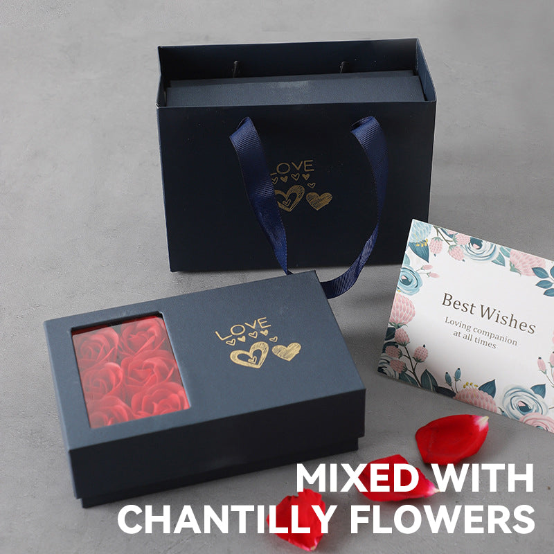 Six Roses Jewelry Box