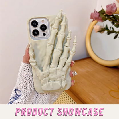 3D Skull Hand Phone Case