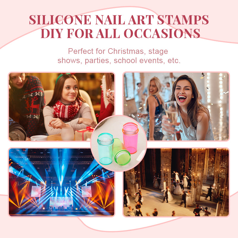 Silicone Nail Art Stamper