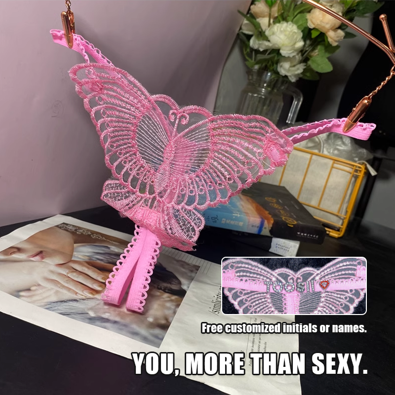 Custom Butterfly Bling Panties