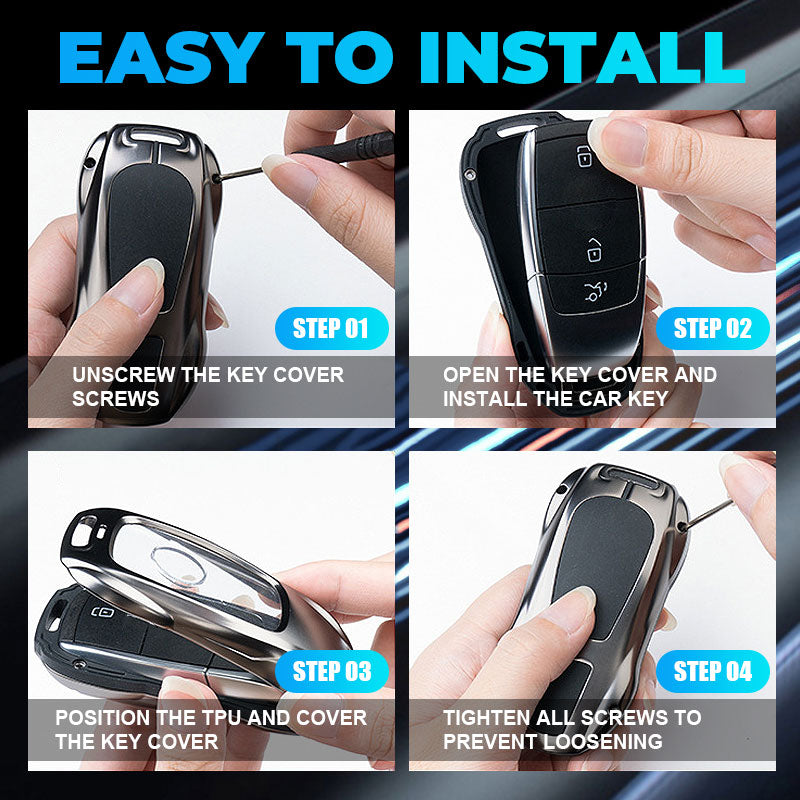 For Infiniti Car Metal Sports Car Key Case