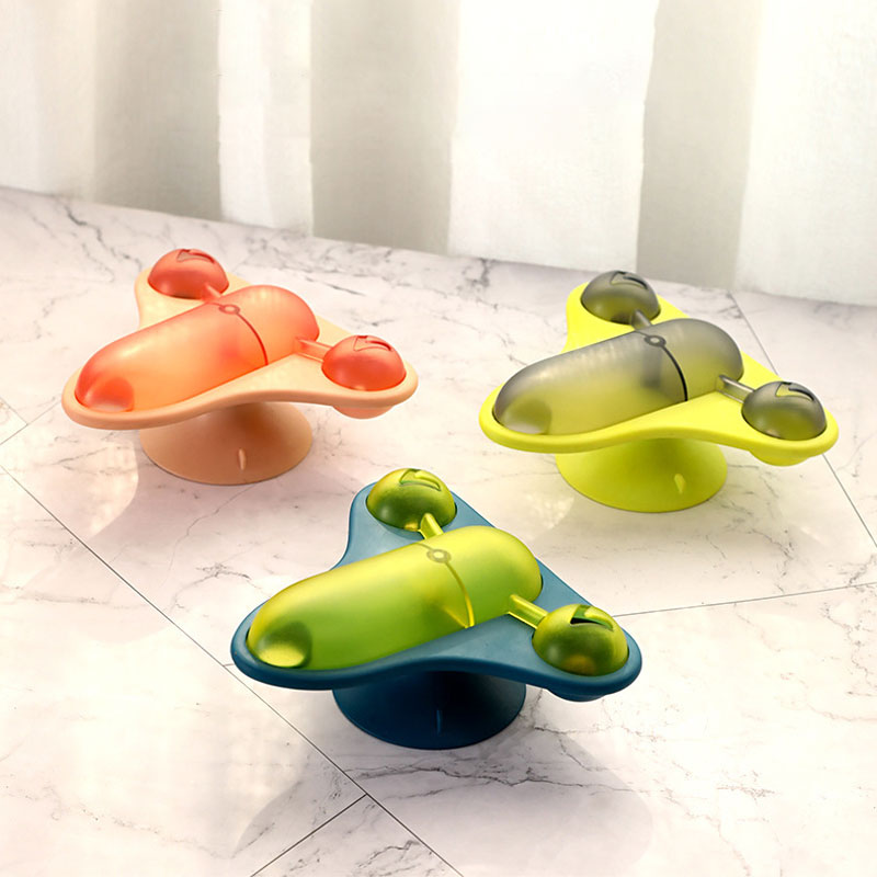Pet Rotating Airplane Leakage Toy
