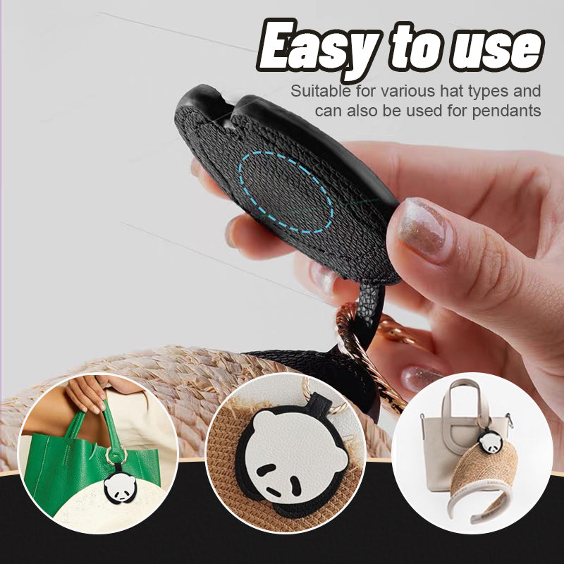 Panda Magnetic Hat Clip