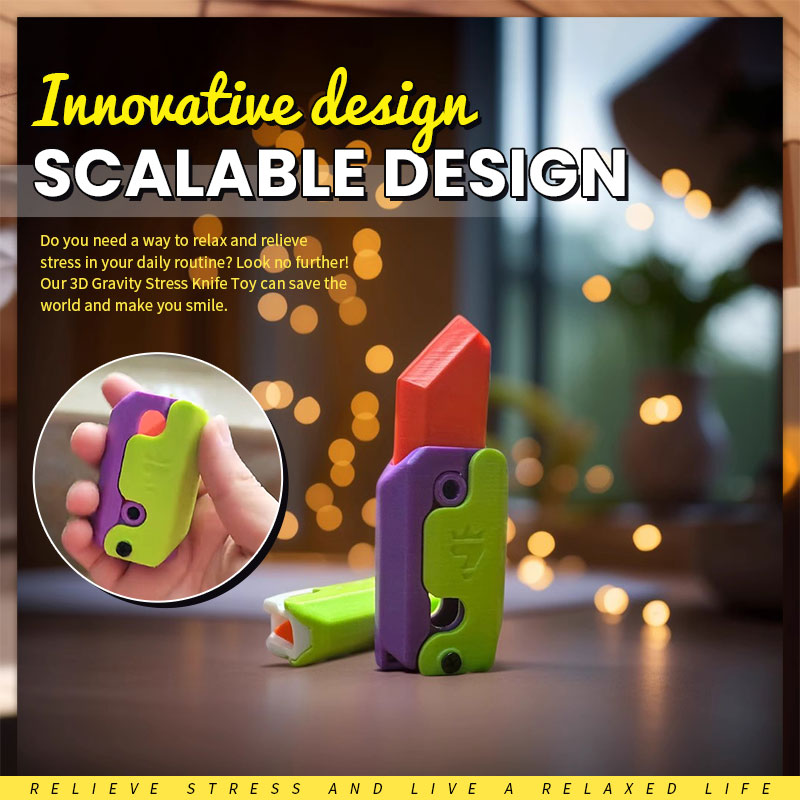 3D Gravity Knife Toy