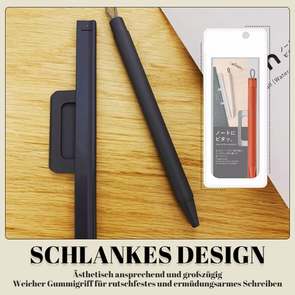 Wird mit magnetischem Stifthalter und Gelstift geliefert