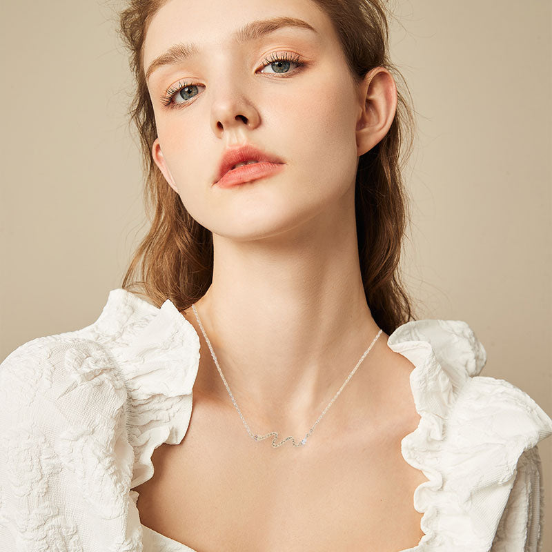 Sterling Silver Snake Necklace