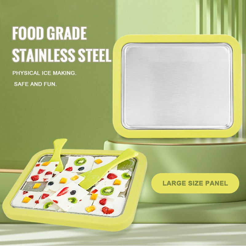 Unplugged Household Fruit Roll Ice Cream Machine