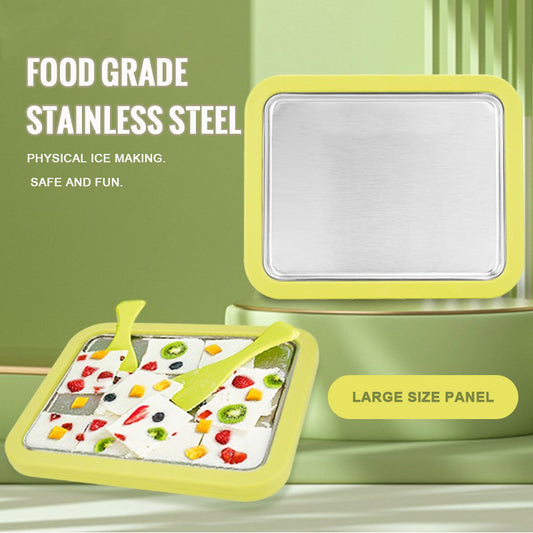 Unplugged Household Fruit Roll Ice Cream Machine