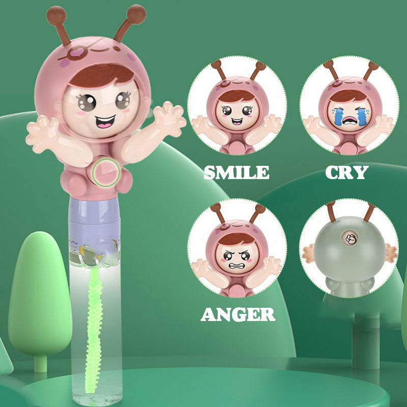 Cute Face Changing Bubble Wand