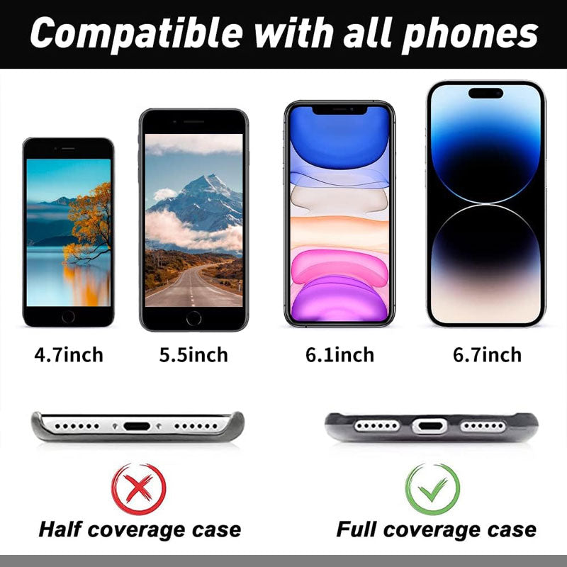 Transparent Cell Phone Lanyard Spacer