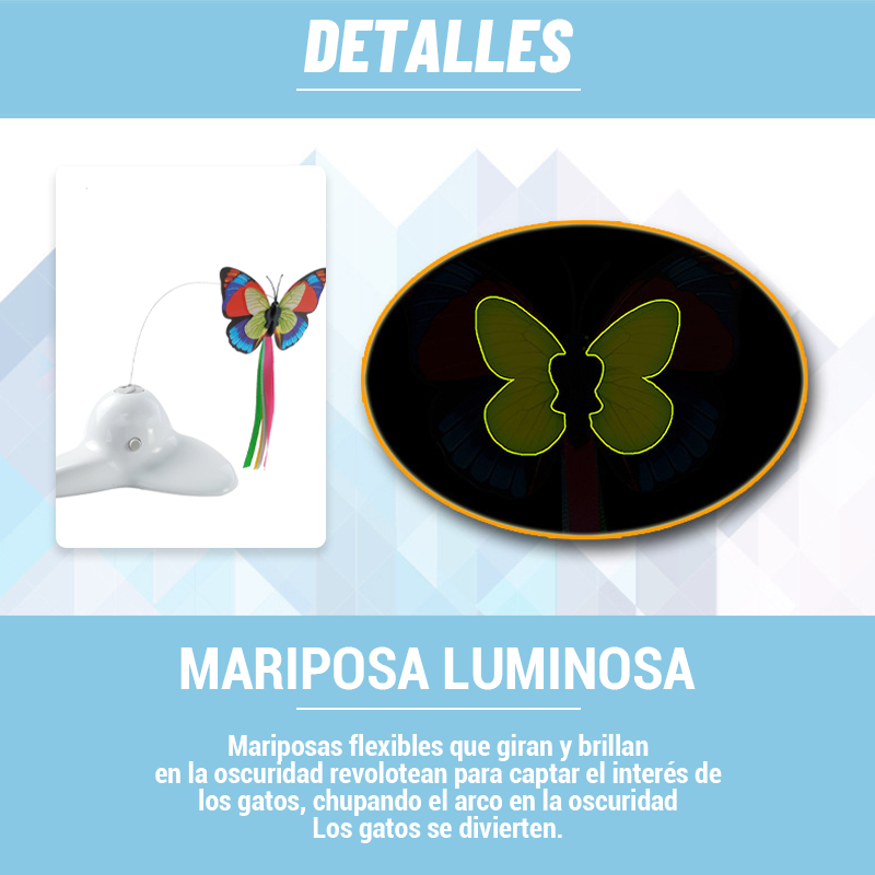 Juguete Eléctrico De Mariposa Para Mascotas./butterfly cat teaser stick