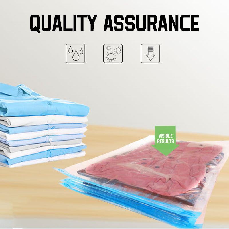 Hand Rolled Vacuum Compression Bag