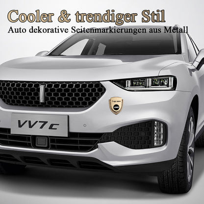 Auto dekorative Seitenmarkierungen aus Metall/car decorative metal side markers