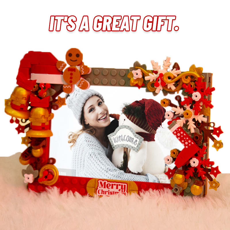 Christmas Building Blocks Desktop Ornaments