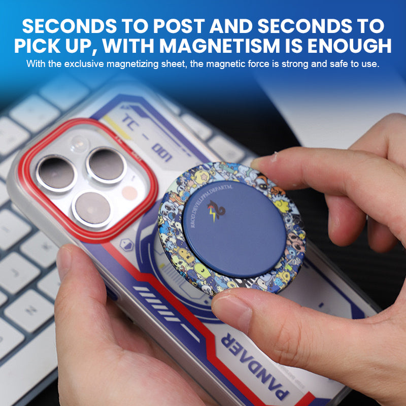 Ultra-Thin Magnetic Mobile Phone Ring Holder