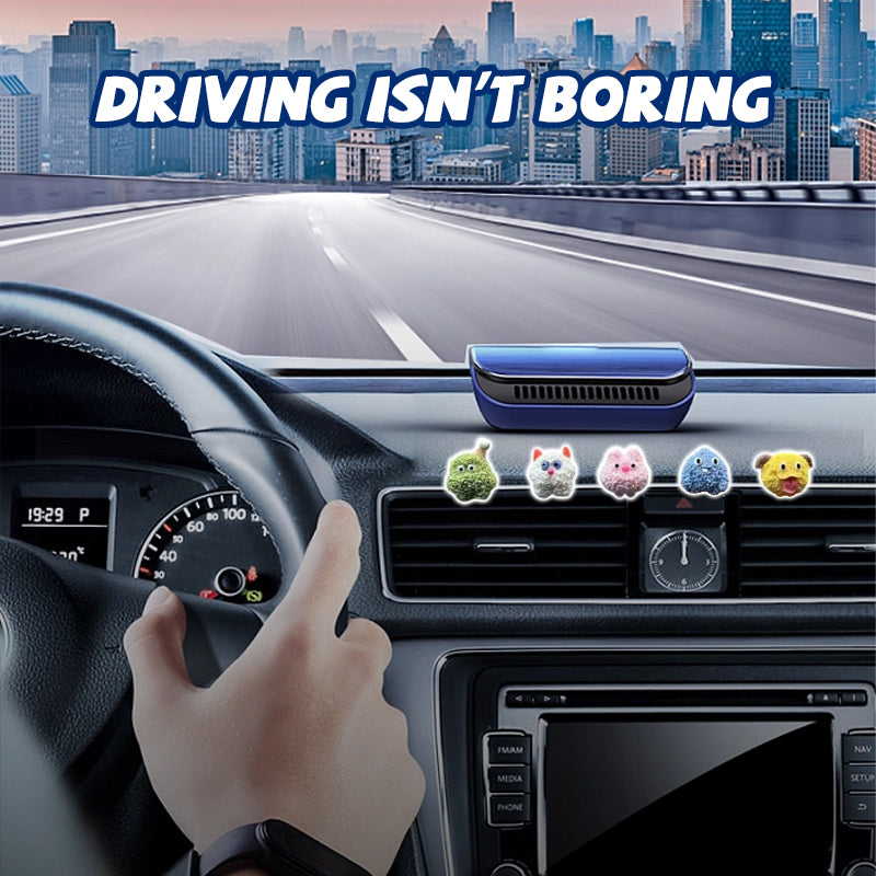 Wool Monster Car Decor