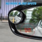 Small Round Rearview Mirror With Rain Eyebrows (1 Pair)