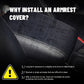 Car Carbon Fiber Armrest Box Protective Cover