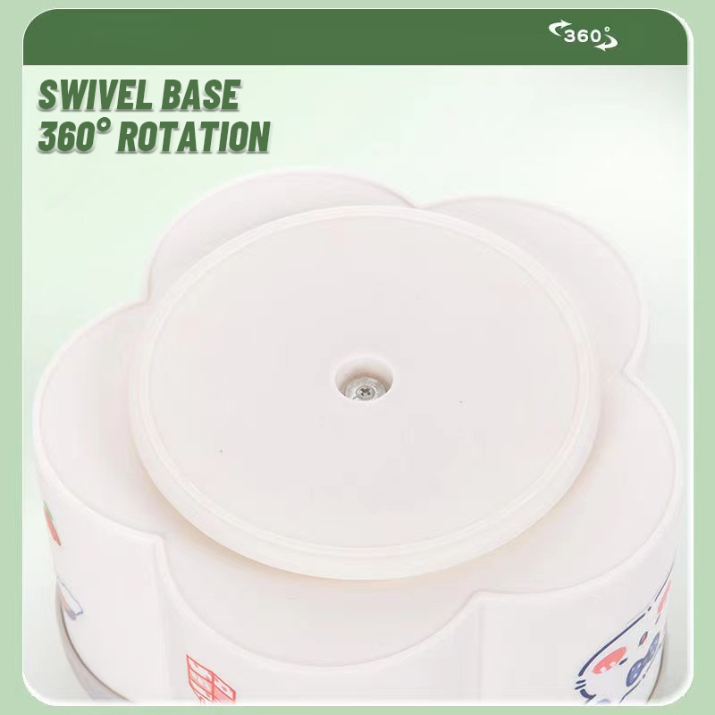 Stylish And Cute 360-Degree Rotating Pen Holder