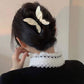 Vintage French Acrylic Butterfly Hair Clip