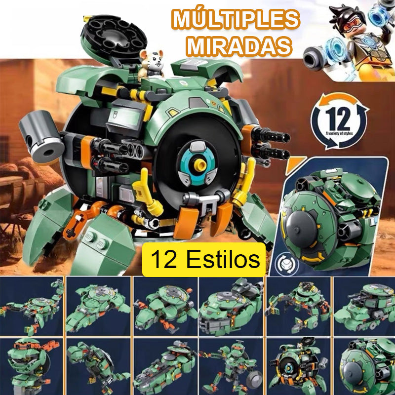 Juguetes De Bloques De Construcción De Overwatch/Overwatch building blocks toys