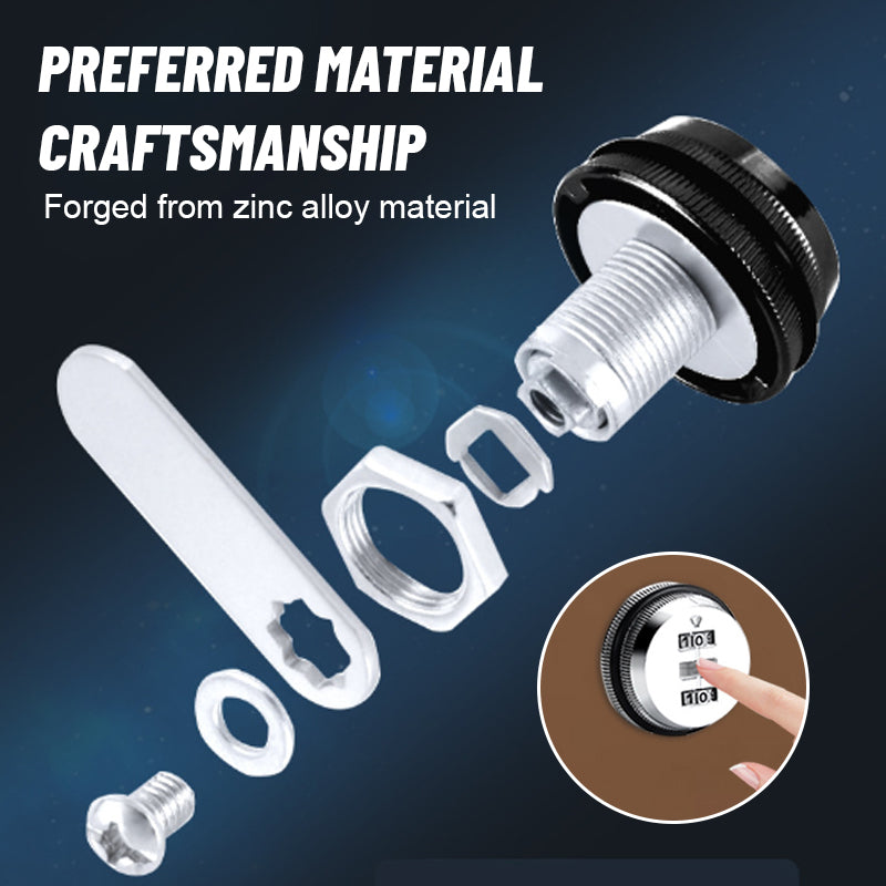 Password Turn Tongue Lock