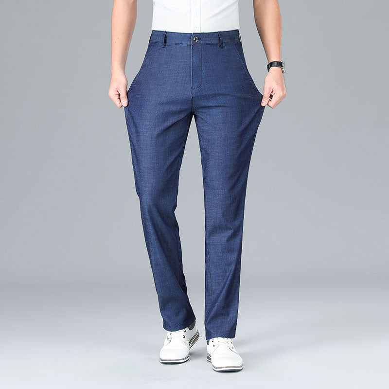 Men'S Straight Leg Loose Jeans