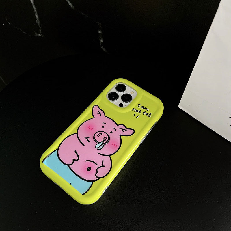 Pink Piggy Swivel Snot Phone Case