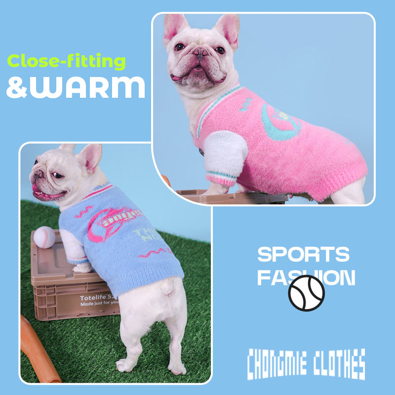 🐾 Pet Dog Baseball Jersey Cardigan 🐾