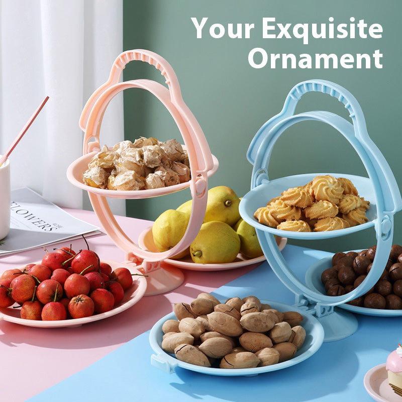 Folding Smiley Fruit Plate