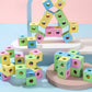 Ghost Rubik's Cube Geometric Building Blocks