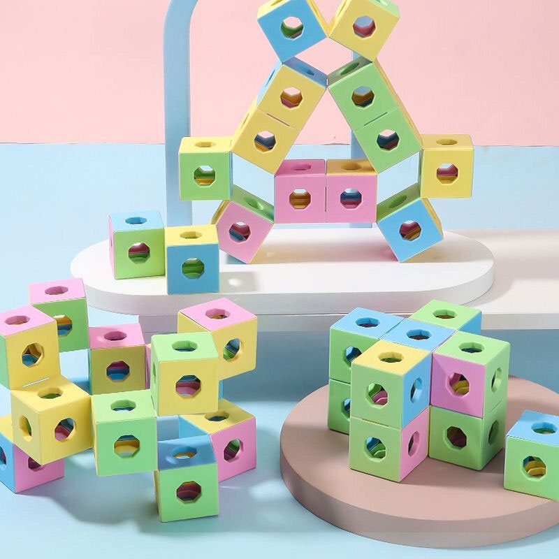 Ghost Rubik's Cube Geometric Building Blocks